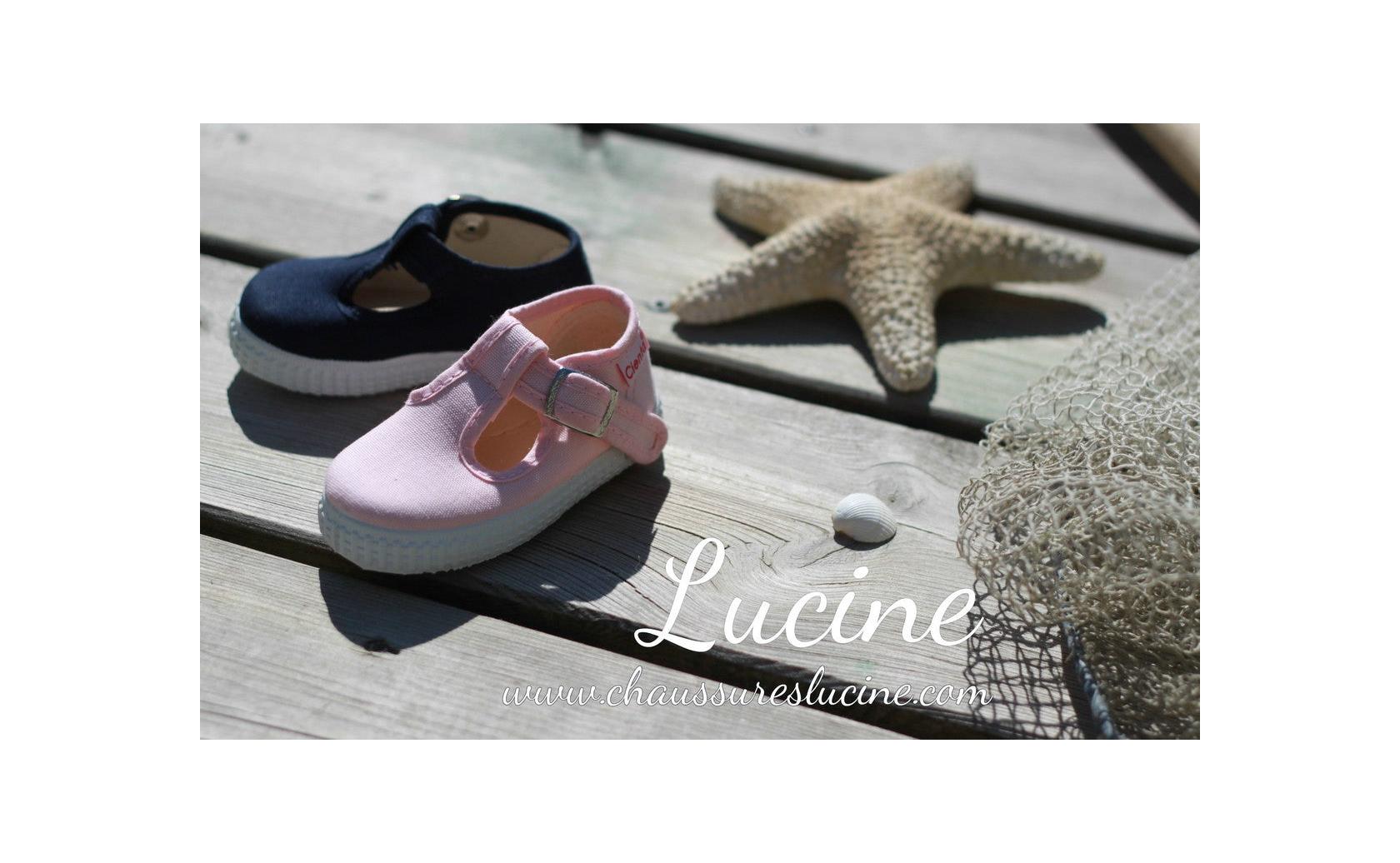 Chaussures Sandales En Toiles Salomé Bebe - Bleu Marine - Mixte