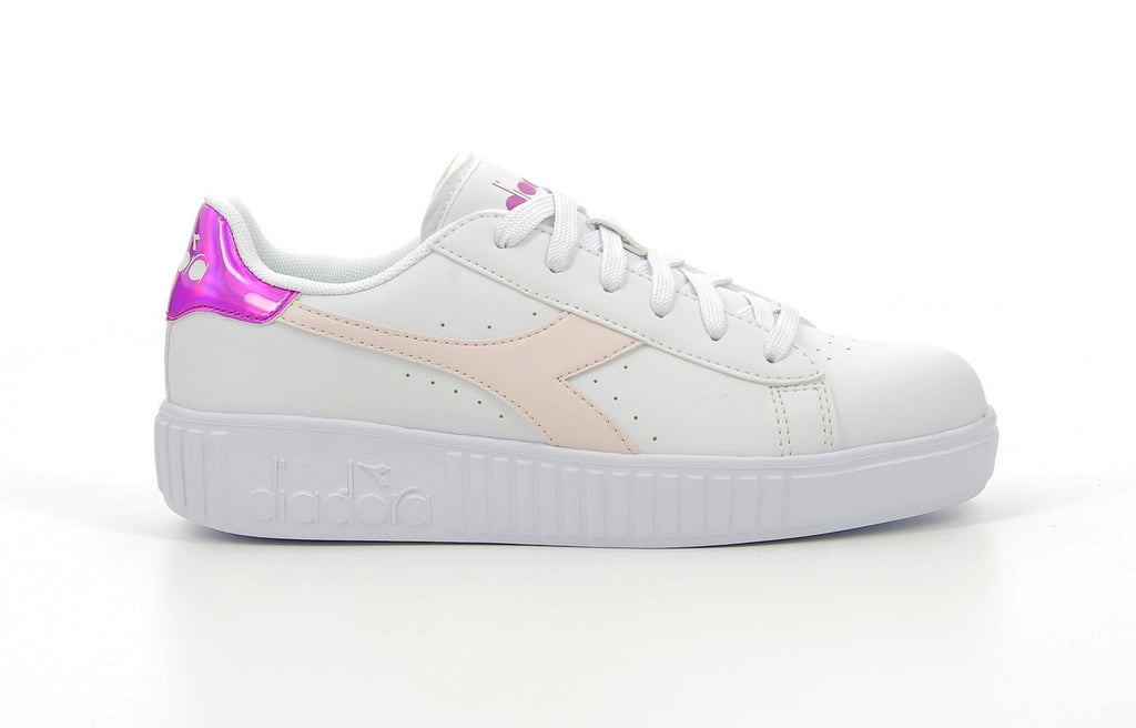 Diadora - Sneakers - Game Step Ps - White/Robina Violet - Enfant