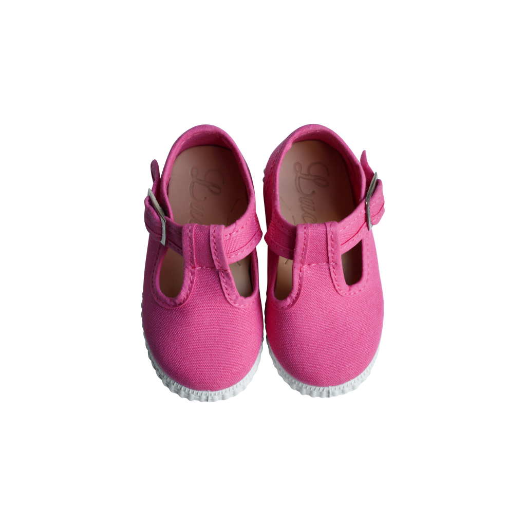 Chaussures Sandales En Toiles Salomé Bebe - Rose Fuschia - Mixte
