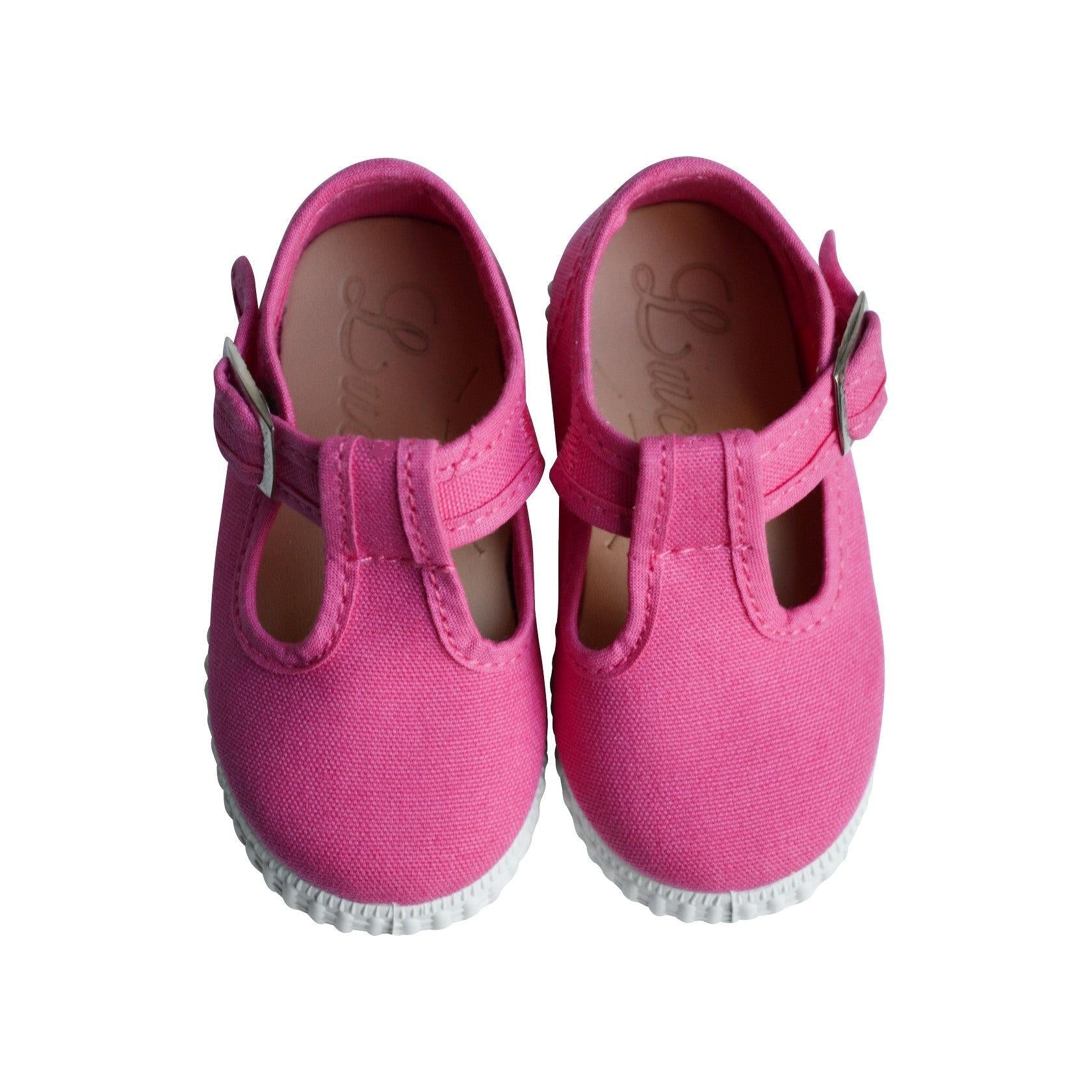 Chaussures Sandales En Toiles Salomé Bebe - Rose Fuschia - Fille