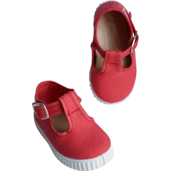 Chaussures Sandales En Toiles Salomé Bebe - Rose Fraise Corail - Fille