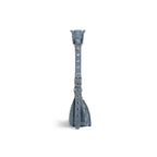 Balenciaga Le Cagole Xs Denim Shoulder Bag - Blue - Femme