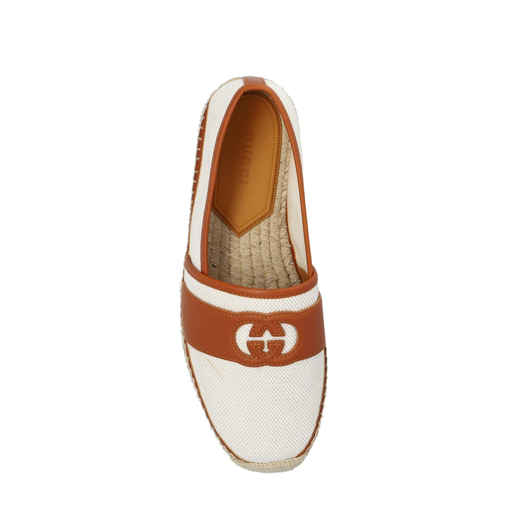 Espadrilles Gucci Gg Canvas - Beige - Homme