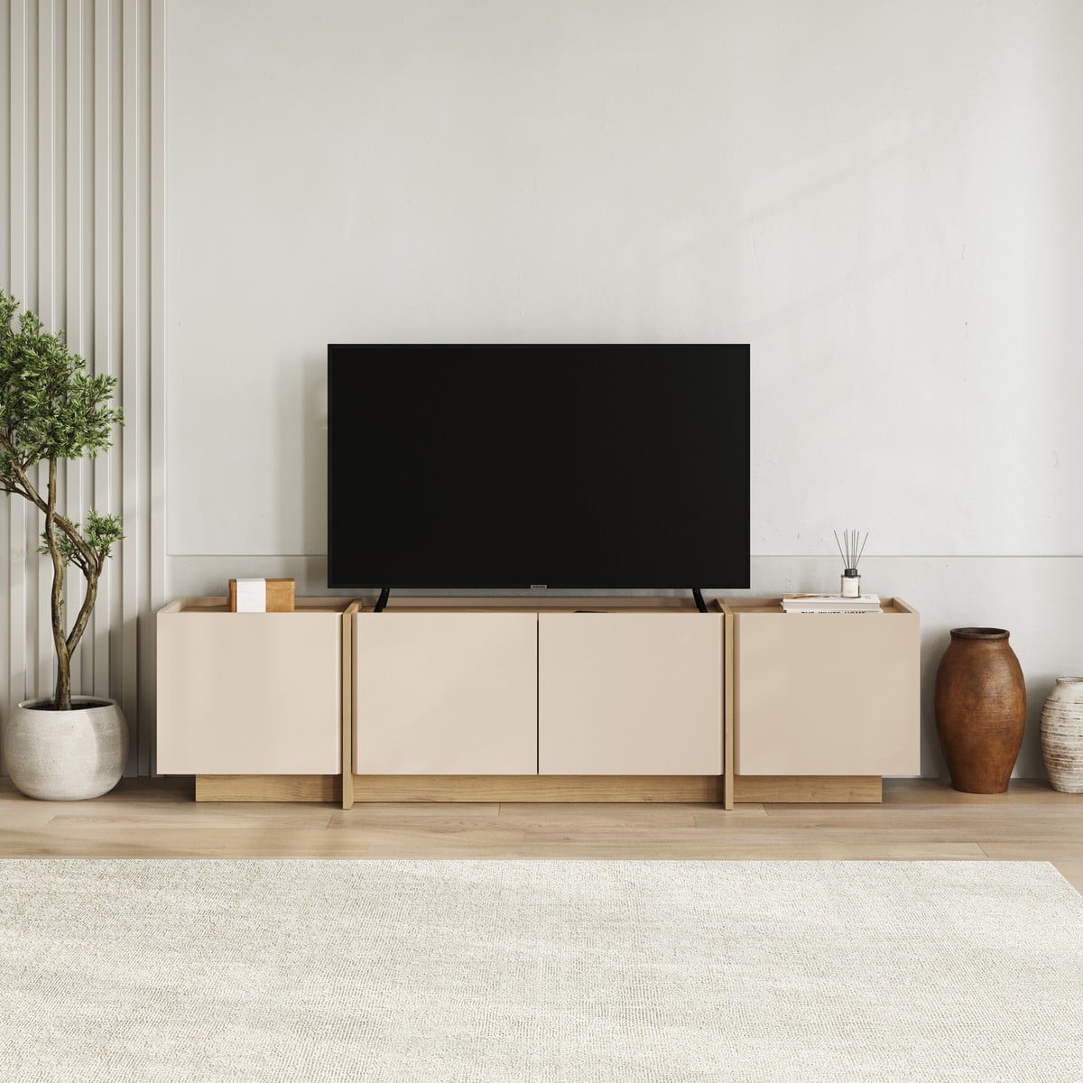 Onyx - Meuble TV 4 Portes