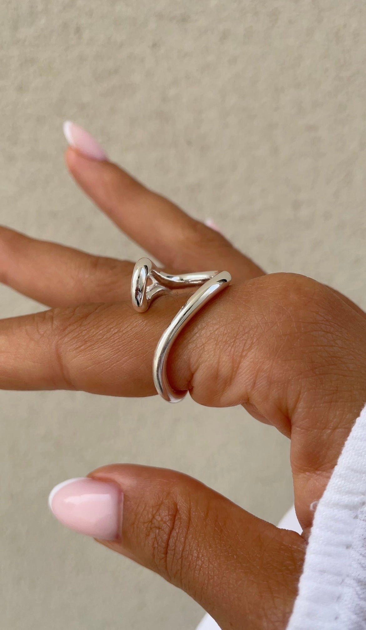Bague Graphic Col