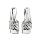 Sandales - Bottega Veneta Padded - Silver