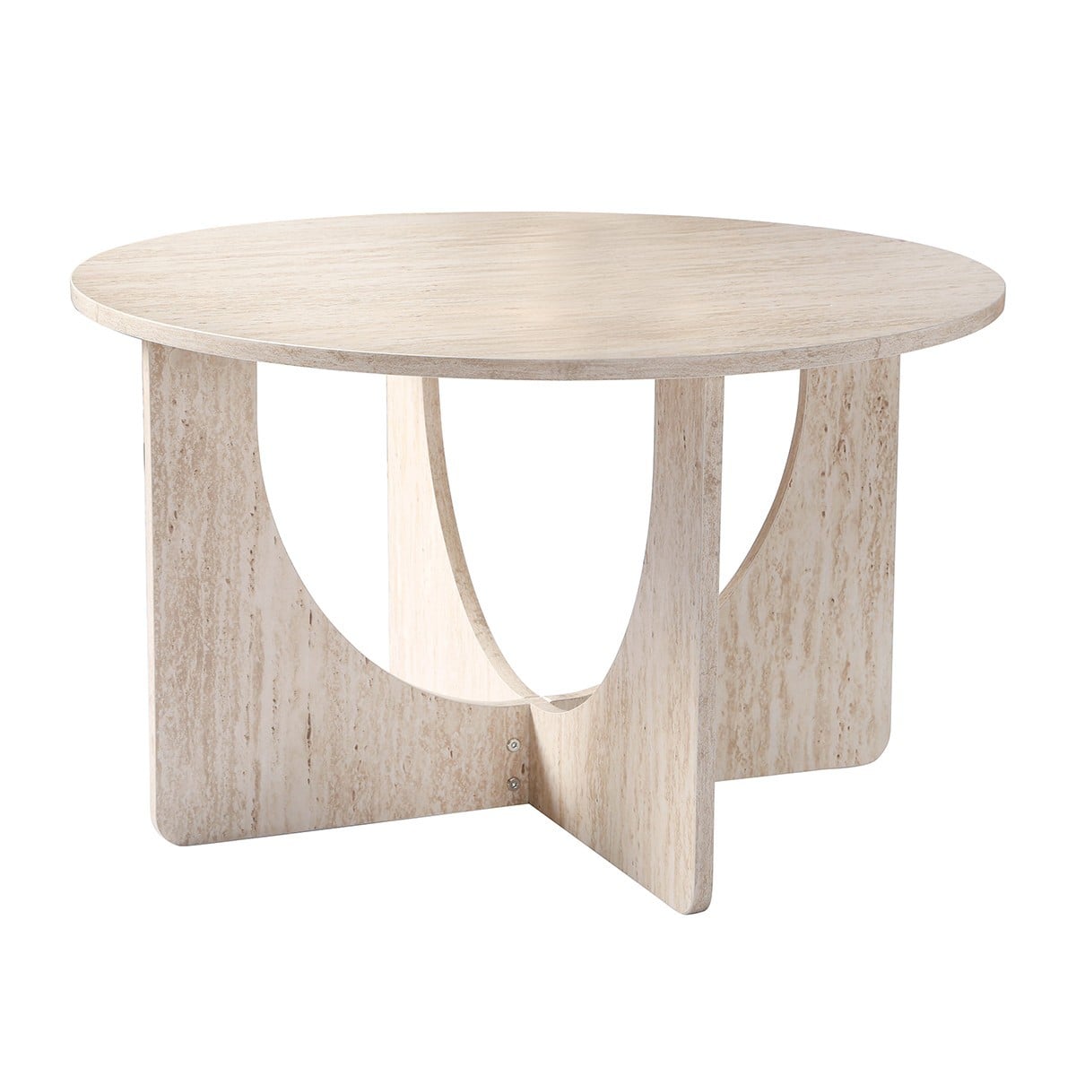 Marta - Table Basse - Travertin