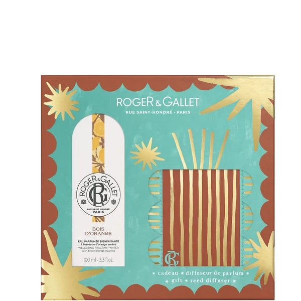 Bois D'Orange Coffret Eau Fraîche Parfumée Bienfaisante - Diffuseur