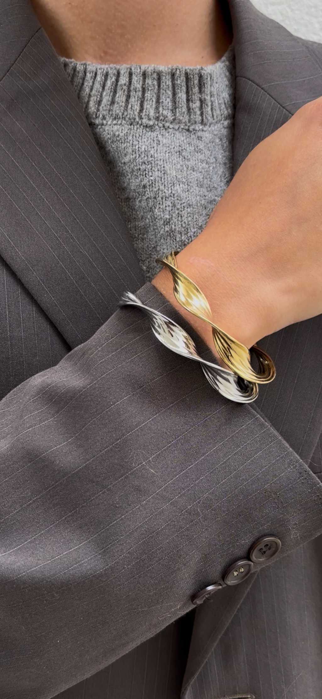 Bracelet Twisted Bangle
