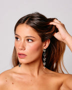 Boucles D'Oreilles Estrellas Plateados