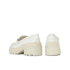 Mocassins Dior Leather - Cream - Femme