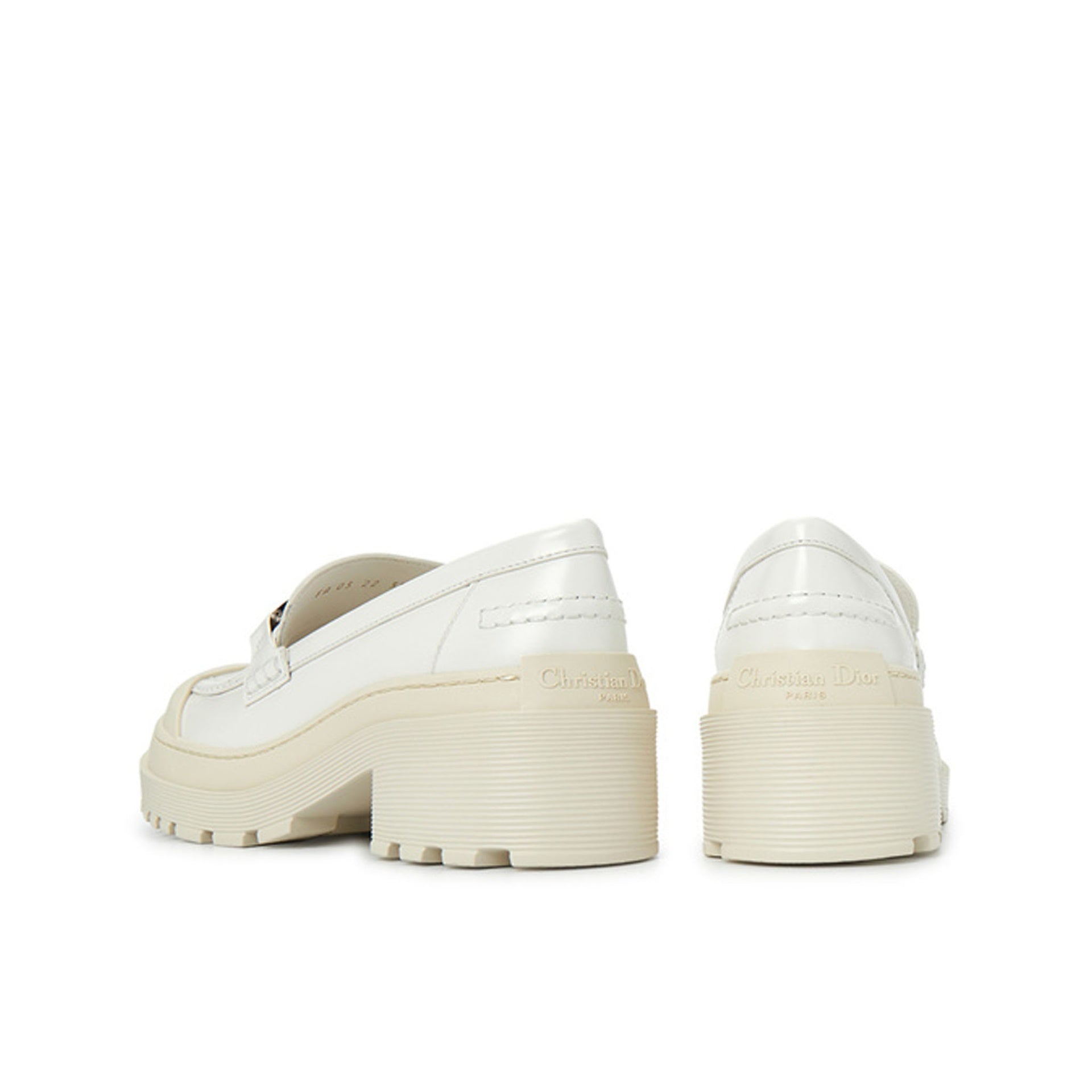 Mocassins - Dior Leather - Cream