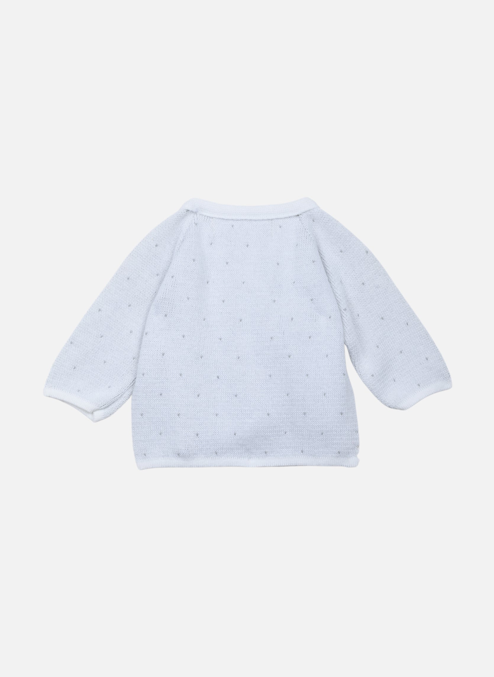 Brassière Coton Bio - Plumetis - Gris