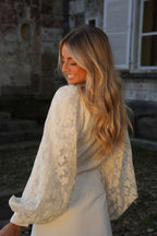 Blouse Croisée Doriane - Jaune