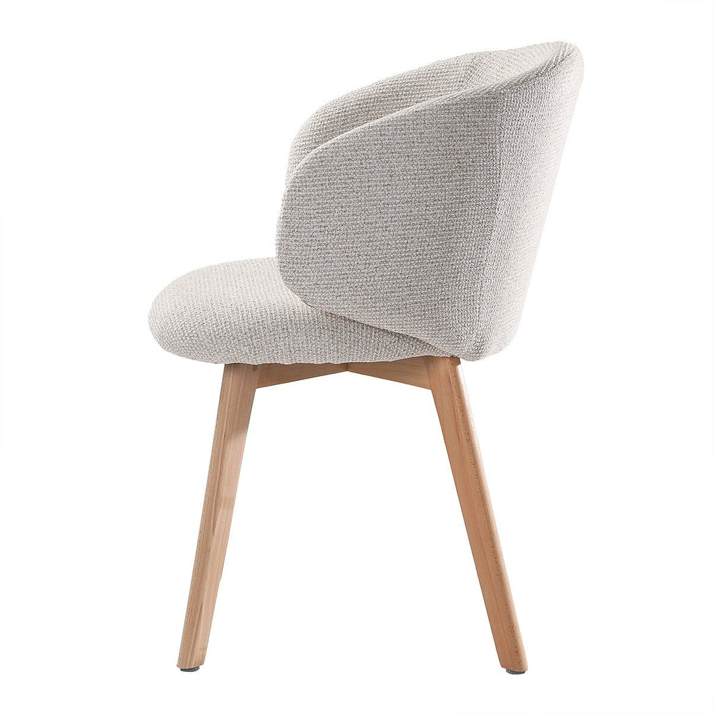 Solène - Lot De 2 Chaises - Tissu