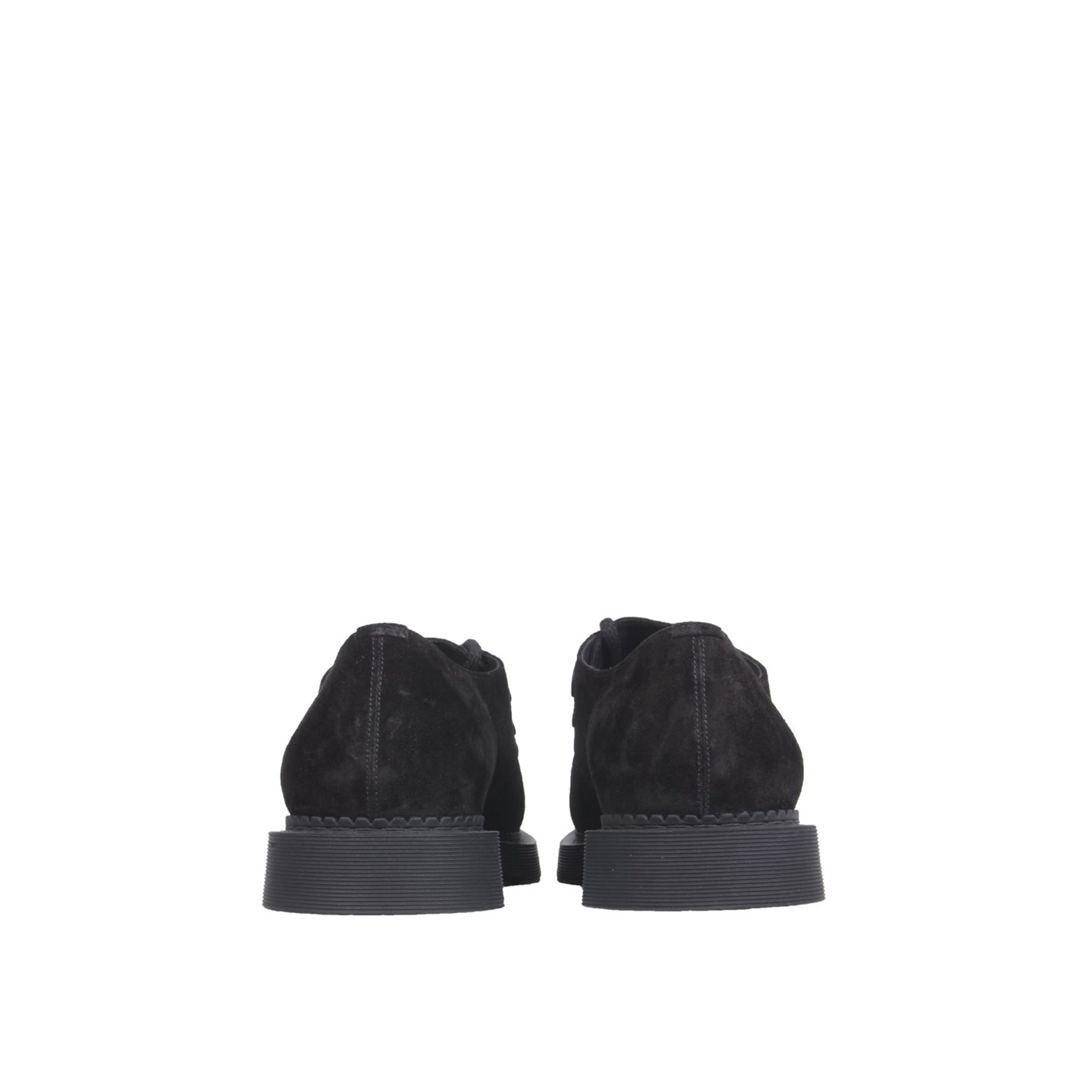 Derbies Saint Laurent Teddy Suede - Black - Femme