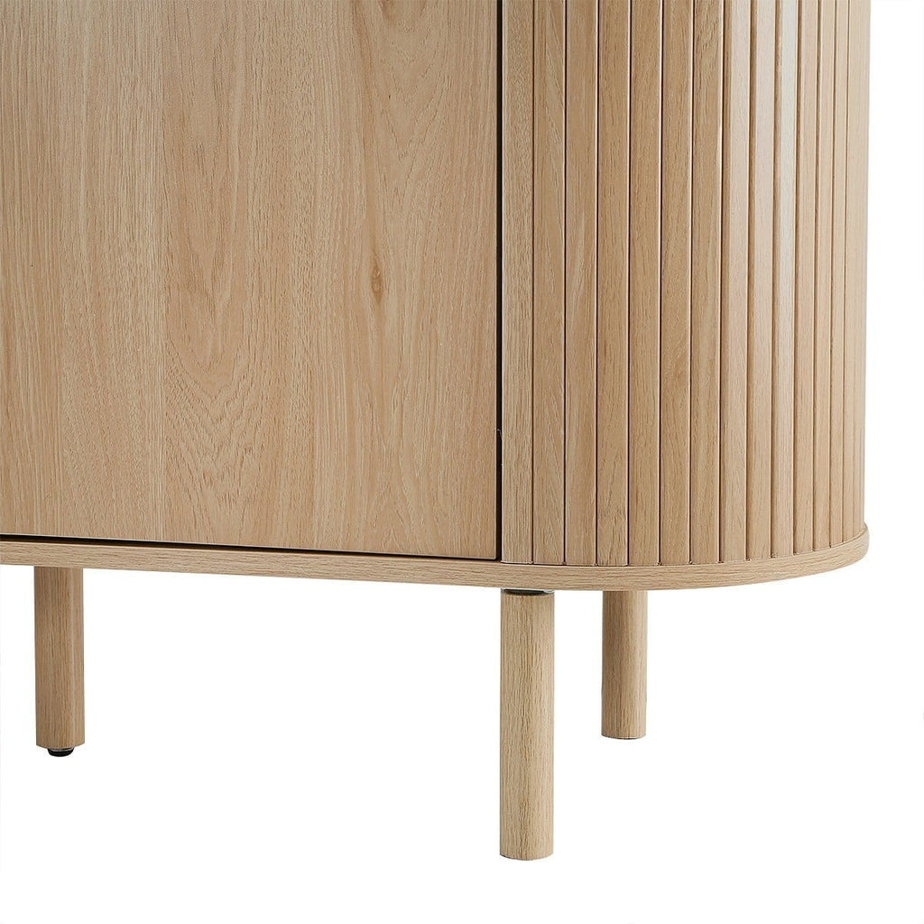 Helios - Meuble TV 2 Portes - Travertin