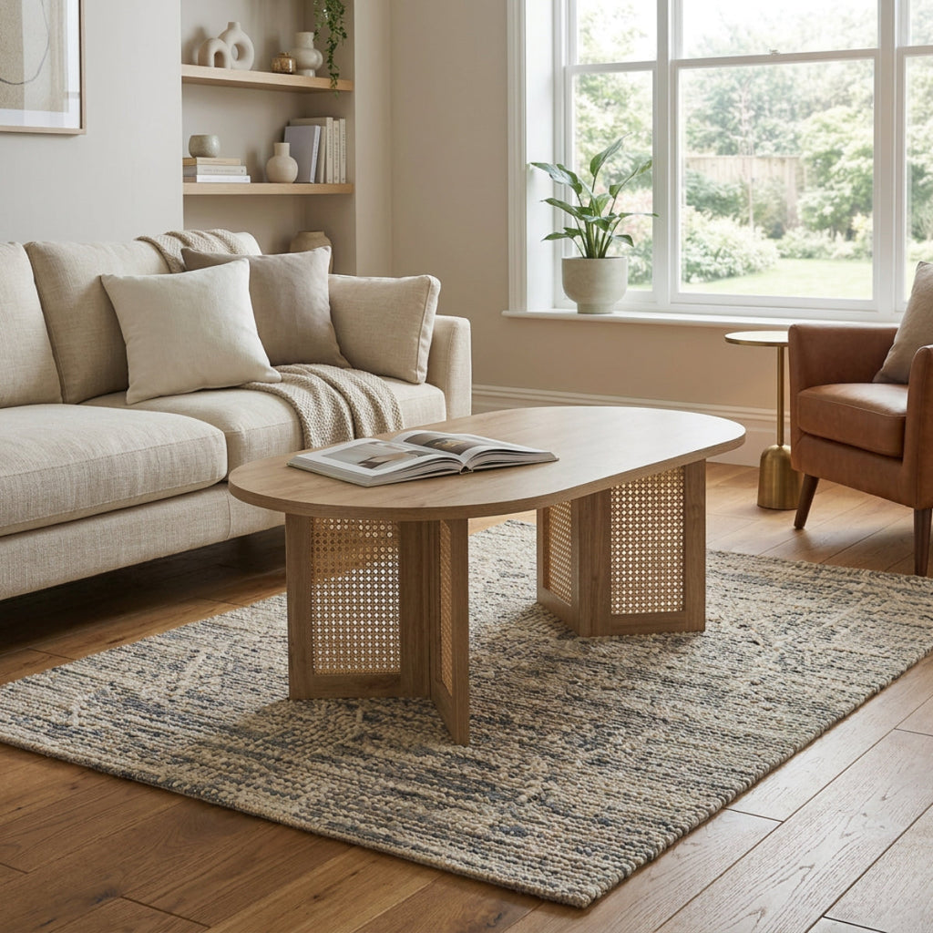 Talia - Table Basse - Rotin