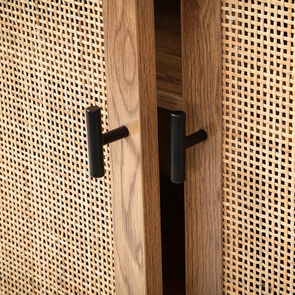 Alia - Buffet 3 Portes - Rotin Naturel