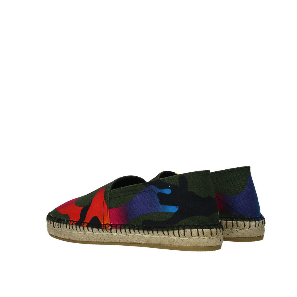 Espadrilles Valentino Garavani Canvas - Green - Homme