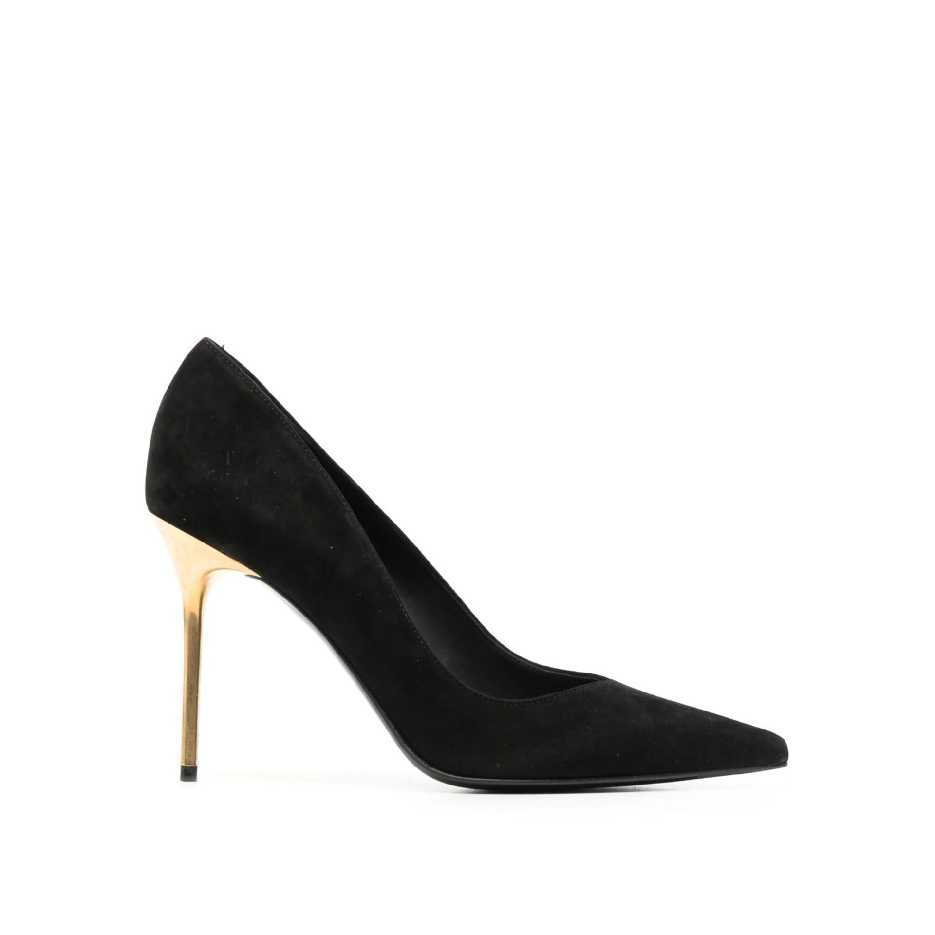 Escarpins Balmain Suede - Black - Femme