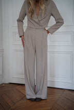 Pantalon Droit Roza - Beige