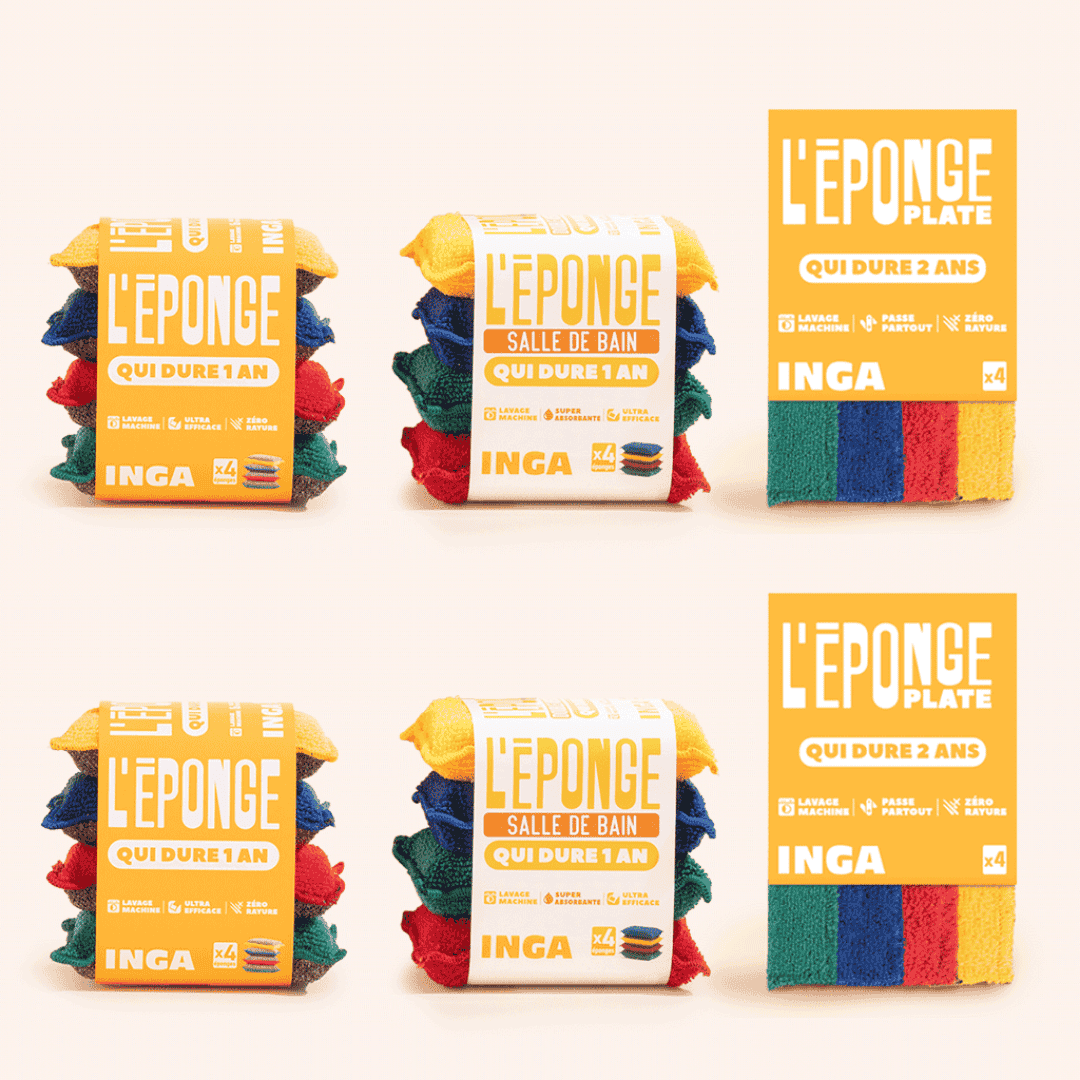 Pack Couleurs - Toutes Nos Éponges