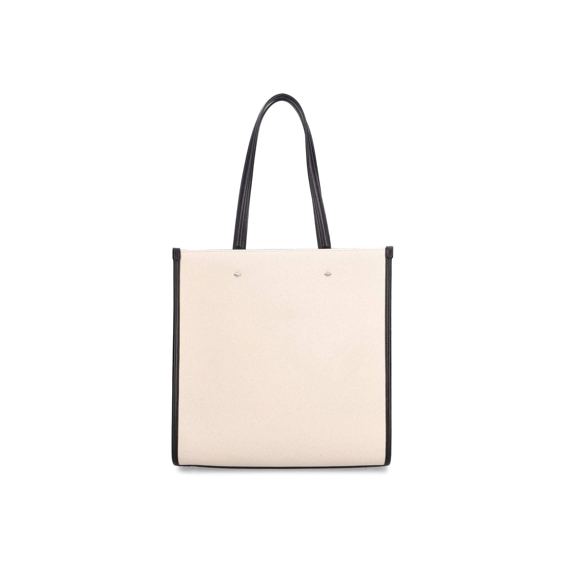 Jimmy Choo - Cabas Medium Logo - Femme - Beige