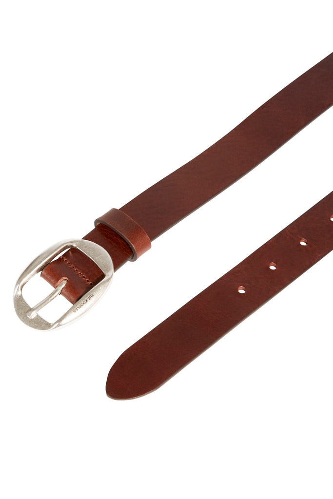 The Kooples - Ceinture En Cuir Marron - Homme