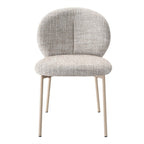 Ambre - Lot De 2 Chaises - Tissu - Beige