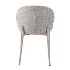 Ambre - Lot De 2 Chaises - Tissu - Beige