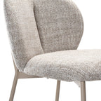 Ambre - Lot De 2 Chaises - Tissu - Beige