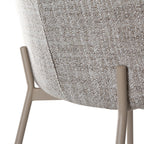 Ambre - Lot De 2 Chaises - Tissu - Beige