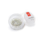 Lot De 20 Perles Heishi Intercalaire - Fleurs Argentées 6 X 2 Mm