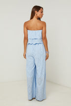 Ensemble Chemise Et Short - Ciel
