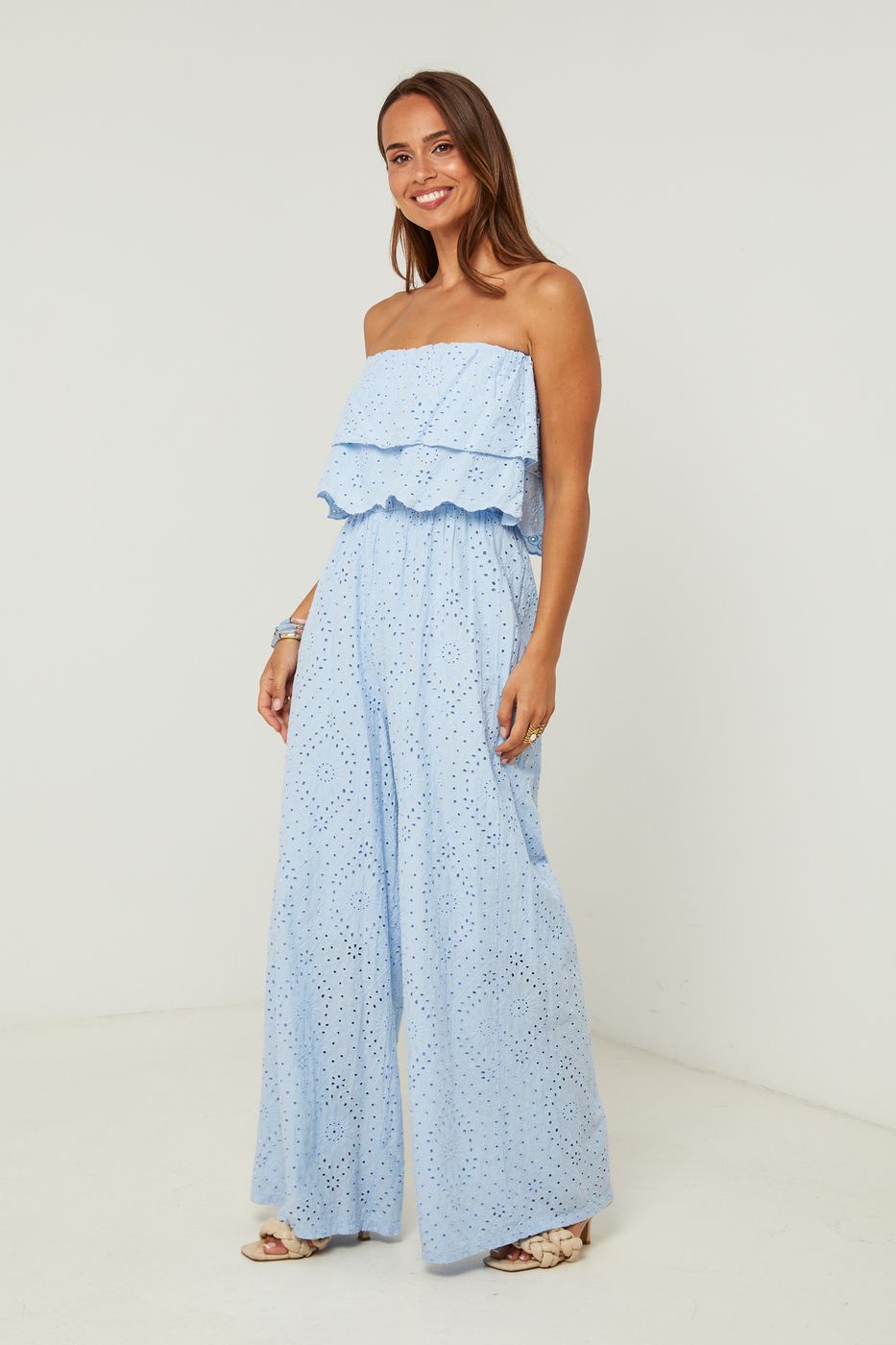 Ensemble Chemise Et Short - Ciel