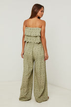 Ensemble Chemise Et Short - Kaki
