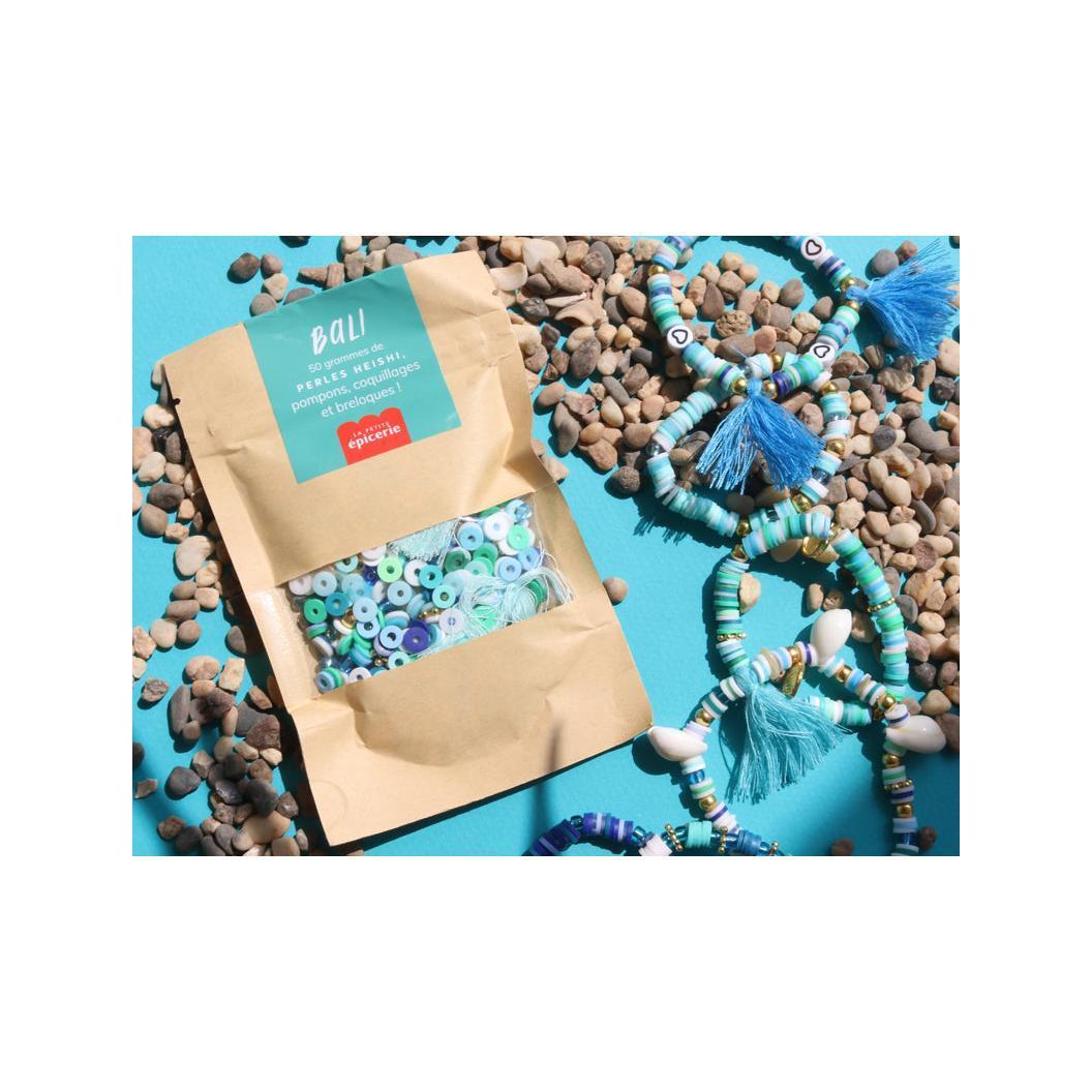 Mélange De Perles Heishi Et De Breloques - Bali