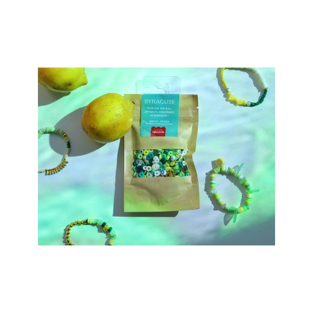 Mélange De Perles Heishi Et De Breloques - Syracuse