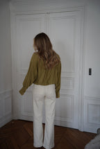 Blouse Courte Miranda - Verte