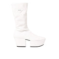 Bottes - Prada Platform Pull On  - White
