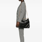 Givenchy - Sac Bandoulière Medium Voyou Chain - Femme - Black