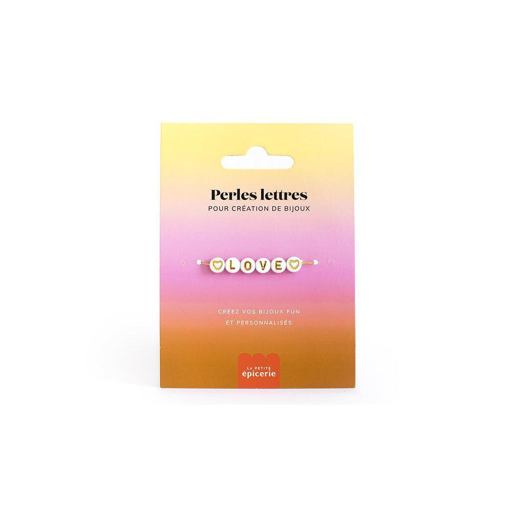 Perles Lettres "Love" Pour Bracelet À Personnaliser