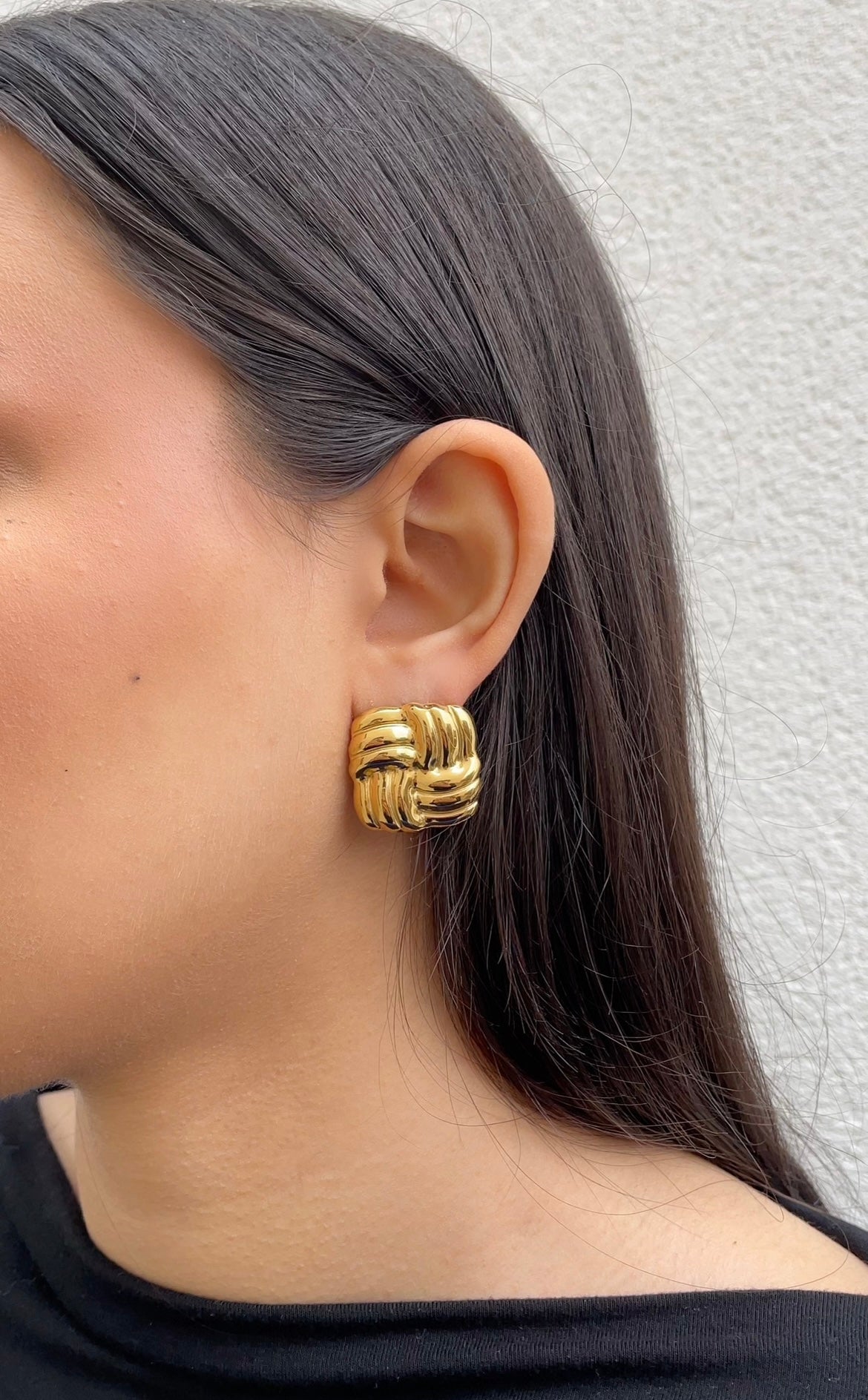 Boucles D'Oreilles Brioche