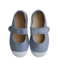 Chaussures En Toiles Ballerines Babies Scratch - Ciel Jean - Fille
