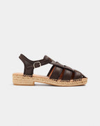 Espadrilles Sativa Marron Oscuro