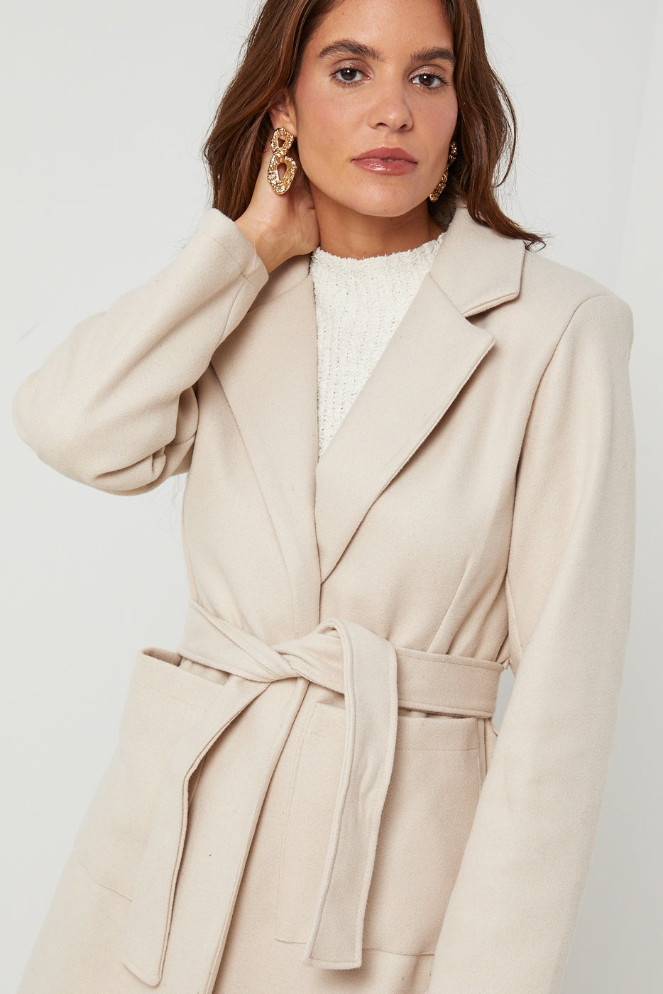 Manteau 98211 - Beige