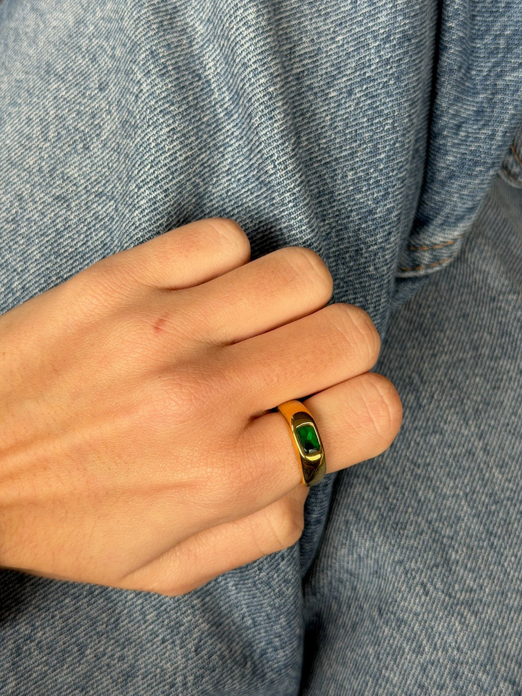 Bague Eclipse Verde