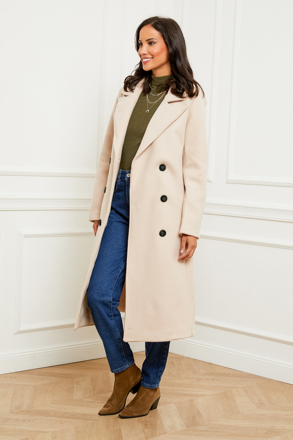Manteau 98698 - Ecru