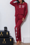 Pyjama Romy - Bordeaux